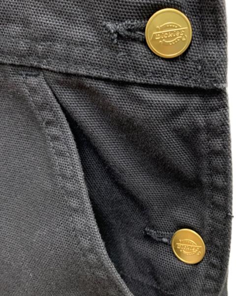 Dickies（ディッキーズ）Dickies (ディッキーズ) オーバーオール ブラック サイズ:34×30の古着・服飾アイテム