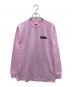 SUPREME（シュプリーム）の古着「長袖カットソー」｜ピンク