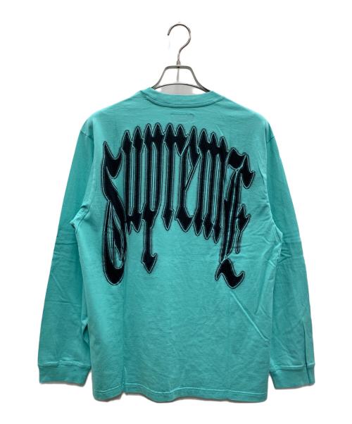 SUPREME（シュプリーム）SUPREME (シュプリーム) 長袖カットソー ミントグリーン サイズ:Mの古着・服飾アイテム