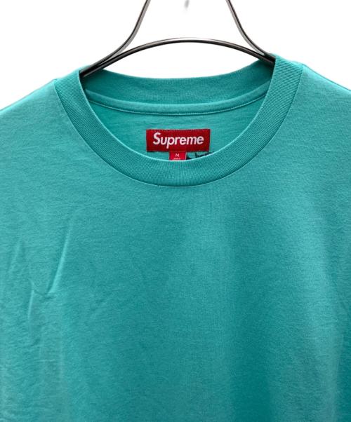 SUPREME（シュプリーム）SUPREME (シュプリーム) 長袖カットソー ミントグリーン サイズ:Mの古着・服飾アイテム