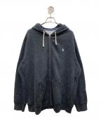 POLO RALPH LAURENポロ・ラルフローレン）の古着「ジップパーカー」｜ブラック