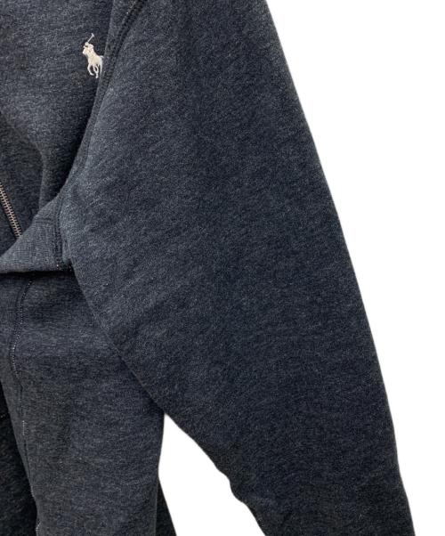 POLO RALPH LAUREN（ポロ・ラルフローレン）POLO RALPH LAUREN (ポロ・ラルフローレン) ジップパーカー ブラック サイズ:XXLの古着・服飾アイテム