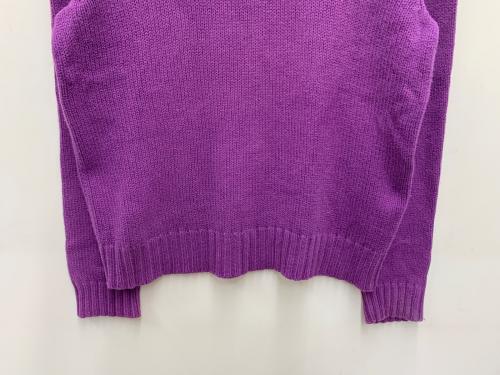 POLO RALPH LAUREN（ポロ・ラルフローレン）POLO RALPH LAUREN (ポロ・ラルフローレン) ハーフジップスウェット パープル サイズ:Lの古着・服飾アイテム
