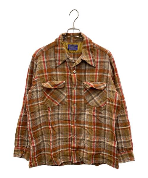 PENDLETON（ペンドルトン）PENDLETON (ペンドルトン) 長袖シャツ ベージュ サイズ:Lの古着・服飾アイテム