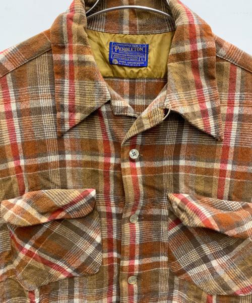 PENDLETON（ペンドルトン）PENDLETON (ペンドルトン) 長袖シャツ ベージュ サイズ:Lの古着・服飾アイテム