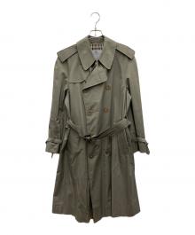 Aquascutum（アクアスキュータム）の古着「トレンチコート」｜オリーブ