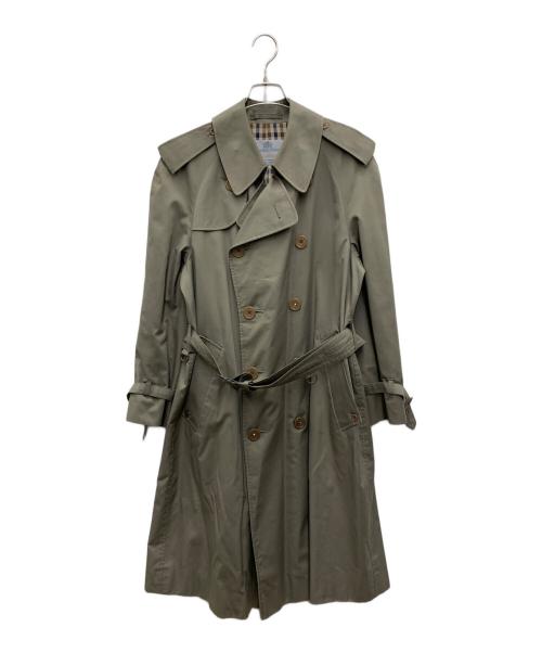 Aquascutum（アクアスキュータム）Aquascutum (アクアスキュータム) トレンチコート オリーブ サイズ:38の古着・服飾アイテム