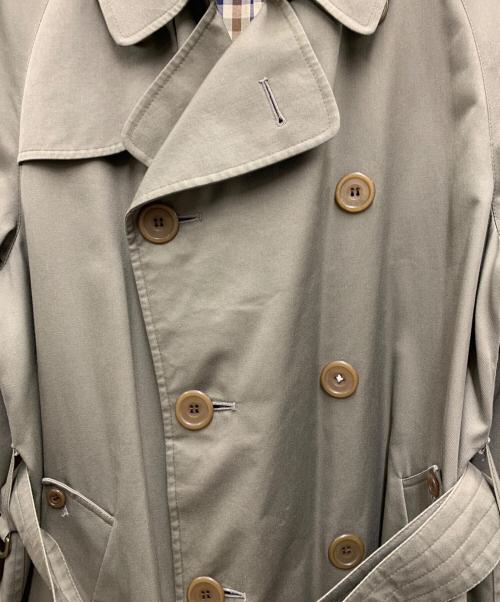 Aquascutum（アクアスキュータム）Aquascutum (アクアスキュータム) トレンチコート オリーブ サイズ:38の古着・服飾アイテム