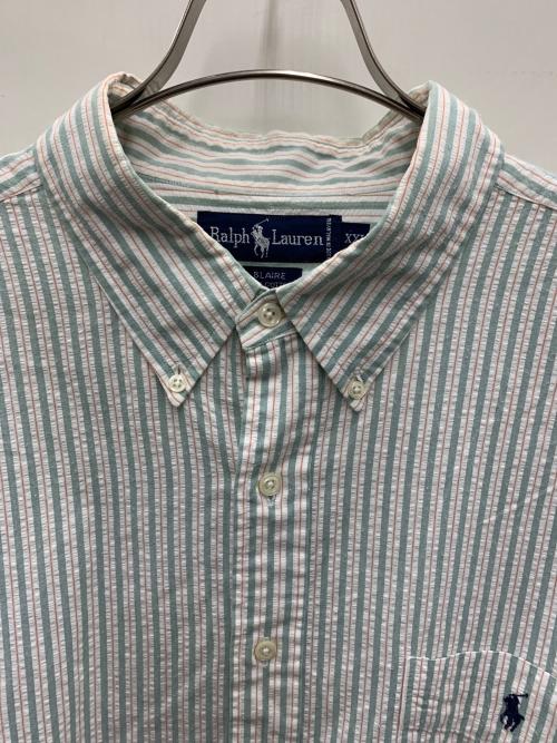 RALPH LAUREN（ラルフローレン）RALPH LAUREN (ラルフローレン) 長袖シャツ 黄緑 サイズ:XXLの古着・服飾アイテム