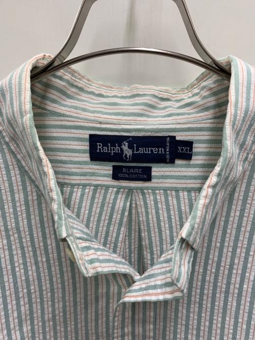 RALPH LAUREN（ラルフローレン）RALPH LAUREN (ラルフローレン) 長袖シャツ 黄緑 サイズ:XXLの古着・服飾アイテム