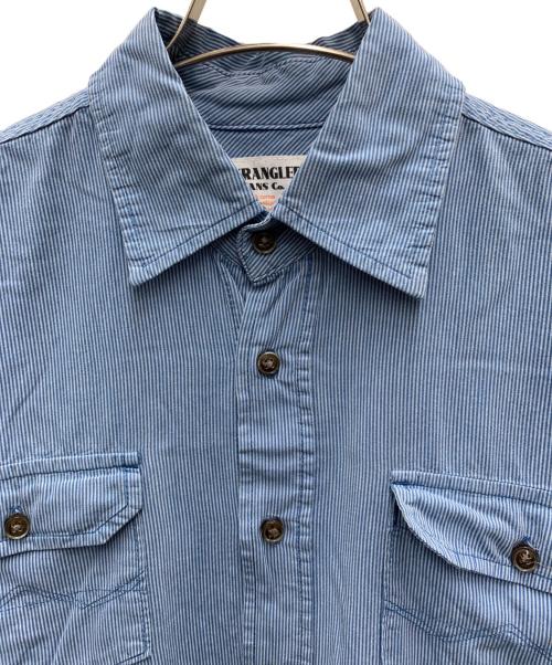 Wrangler（ラングラー）Wrangler (ラングラー) 長袖シャツ スカイブルー サイズ:Largeの古着・服飾アイテム