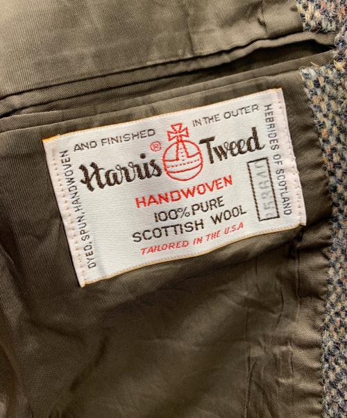 Harris Tweed（ハリスツイード）Harris Tweed (ハリスツイード) ジャケット ブラウン サイズ:ーの古着・服飾アイテム