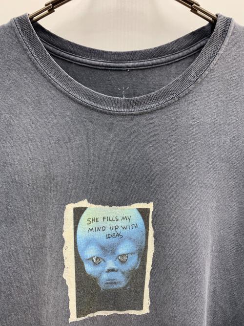 Travis Scott（トラヴィススコット）Travis Scott (トラヴィススコット) 半袖カットソー グレー サイズ:Sの古着・服飾アイテム