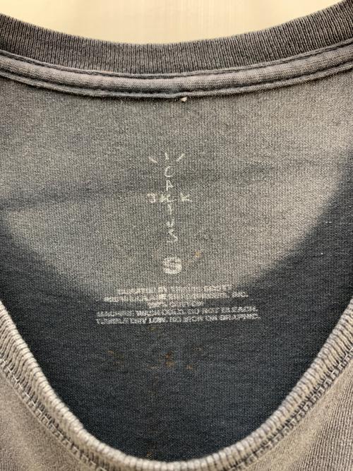 Travis Scott（トラヴィススコット）Travis Scott (トラヴィススコット) 半袖カットソー グレー サイズ:Sの古着・服飾アイテム