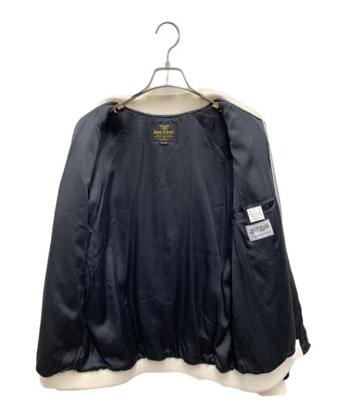 HOUSTON（ヒューストン）HOUSTON (ヒューストン) スカジャン ブラック サイズ:XLの古着・服飾アイテム