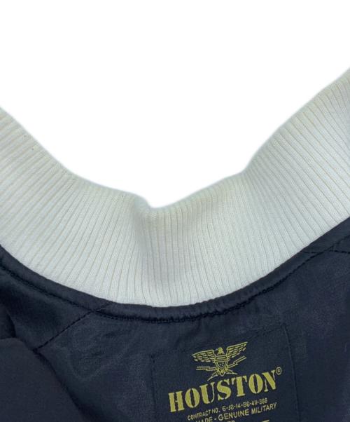 HOUSTON（ヒューストン）HOUSTON (ヒューストン) スカジャン ブラック サイズ:XLの古着・服飾アイテム