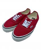 VANSヴァンズ）の古着「キャンバススニーカー」｜レッド