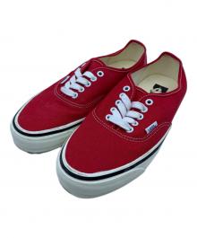 VANS（ヴァンズ）の古着「キャンバススニーカー」｜レッド