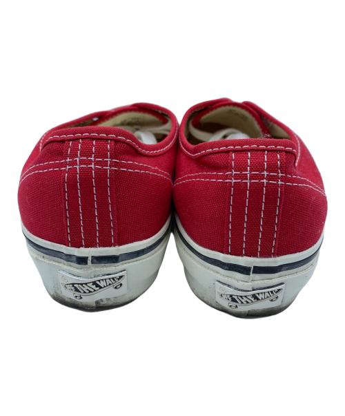 VANS（ヴァンズ）VANS (ヴァンズ) キャンバススニーカー レッド サイズ:27の古着・服飾アイテム