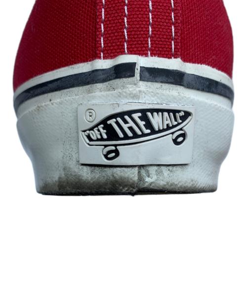 VANS（ヴァンズ）VANS (ヴァンズ) キャンバススニーカー レッド サイズ:27の古着・服飾アイテム
