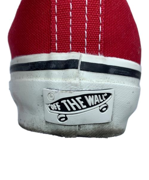 VANS（ヴァンズ）VANS (ヴァンズ) キャンバススニーカー レッド サイズ:27の古着・服飾アイテム
