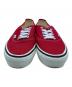 中古・古着 VANS (ヴァンズ) キャンバススニーカー レッド サイズ:27：6000円