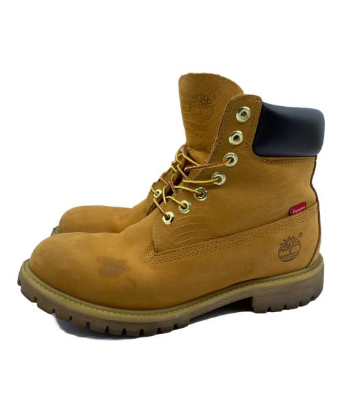Timberland（ティンバーランド）Timberland (ティンバーランド) Supreme (シュプリーム) 6 Inch Premium Waterproof Boot ブラウン サイズ:8 1/2の古着・服飾アイテム