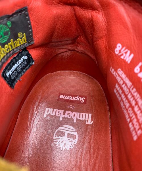 Timberland（ティンバーランド）Timberland (ティンバーランド) Supreme (シュプリーム) 6 Inch Premium Waterproof Boot ブラウン サイズ:8 1/2の古着・服飾アイテム