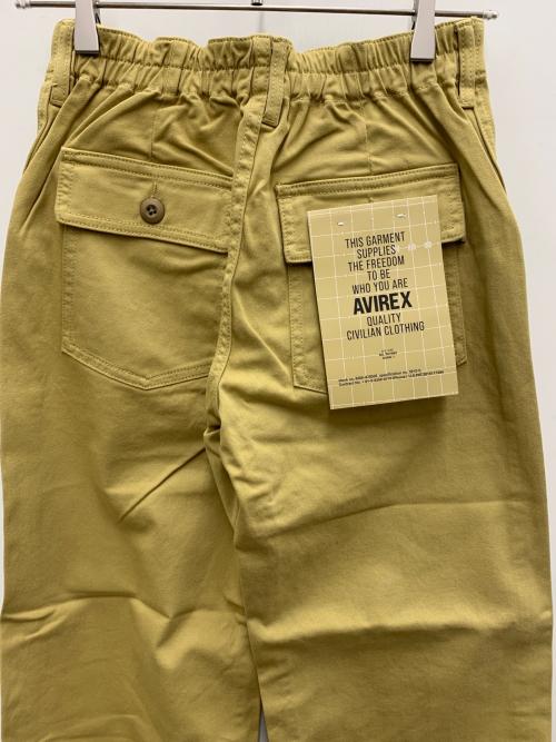 AVIREX Belle（アヴィレックス ベル）AVIREX Belle (アヴィレックス ベル) ベイカーパンツ イエロー サイズ:S 未使用品の古着・服飾アイテム