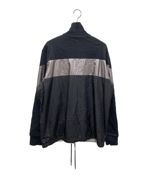 DIESEL（ディーゼル）DIESEL (ディーゼル) ジップジャケット ブラック×グレー サイズ:XLの古着・服飾アイテム