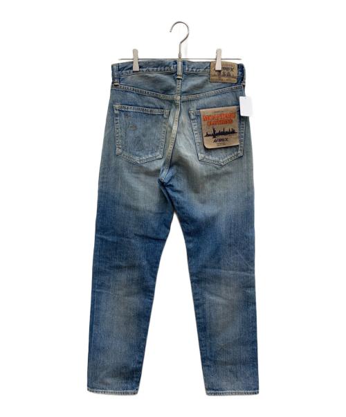 AVIREX（アヴィレックス）AVIREX (アヴィレックス) MOANDMO (モーアンドモー) デニムパンツ インディゴ サイズ:W30×L30 未使用品の古着・服飾アイテム