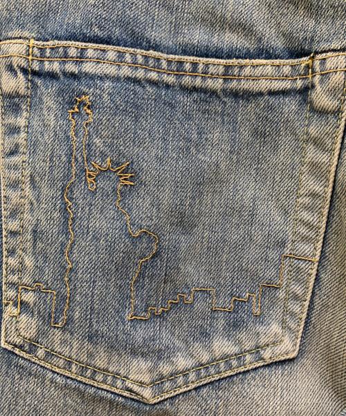 AVIREX（アヴィレックス）AVIREX (アヴィレックス) MOANDMO (モーアンドモー) デニムパンツ インディゴ サイズ:W30×L30 未使用品の古着・服飾アイテム