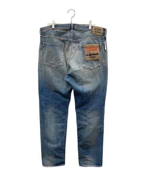 AVIREX（アヴィレックス）AVIREX (アヴィレックス) MOANDMO (モーアンドモー) デニムパンツ インディゴ サイズ:W40×L32 未使用品の古着・服飾アイテム