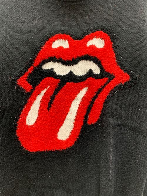 ROLLING STONES（ローリングストーンズ）ROLLING STONES (ローリングストーンズ) 厚手ニット ブラック サイズ:3の古着・服飾アイテム