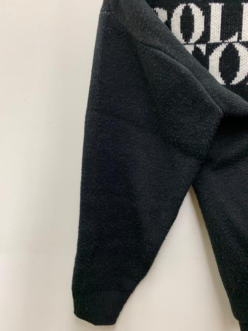 ROLLING STONES（ローリングストーンズ）ROLLING STONES (ローリングストーンズ) 厚手ニット ブラック サイズ:3の古着・服飾アイテム