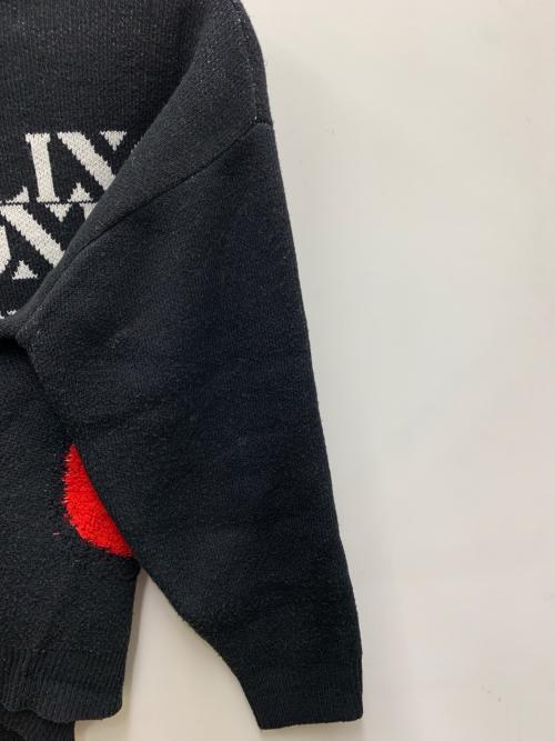 ROLLING STONES（ローリングストーンズ）ROLLING STONES (ローリングストーンズ) 厚手ニット ブラック サイズ:3の古着・服飾アイテム