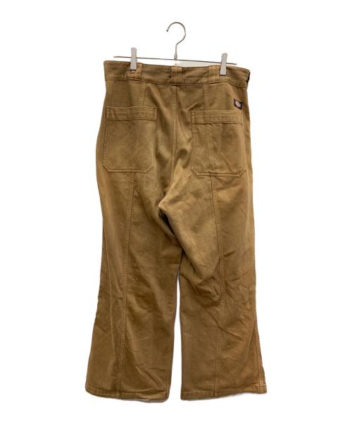 Dickies（ディッキーズ）Dickies (ディッキーズ) タックパンツ ブラウン サイズ:Lの古着・服飾アイテム