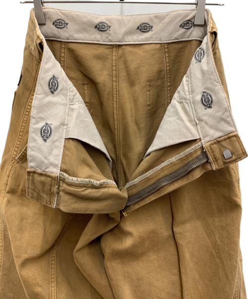 Dickies（ディッキーズ）Dickies (ディッキーズ) タックパンツ ブラウン サイズ:Lの古着・服飾アイテム