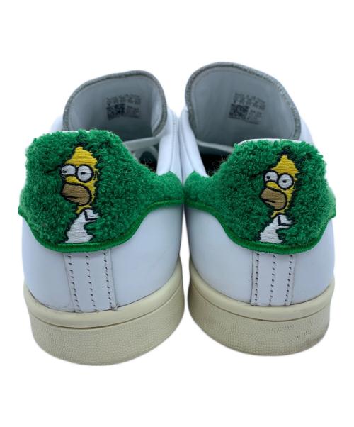 adidas（アディダス）adidas (アディダス) HOMER SIMPSON ローカットスニーカー ホワイト サイズ:26の古着・服飾アイテム