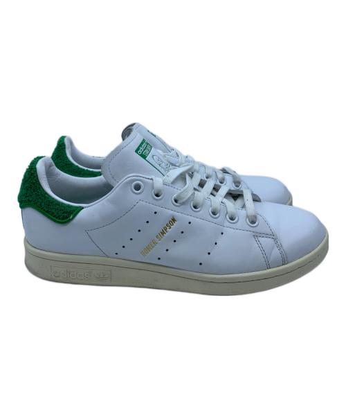 adidas（アディダス）adidas (アディダス) HOMER SIMPSON ローカットスニーカー ホワイト サイズ:26の古着・服飾アイテム