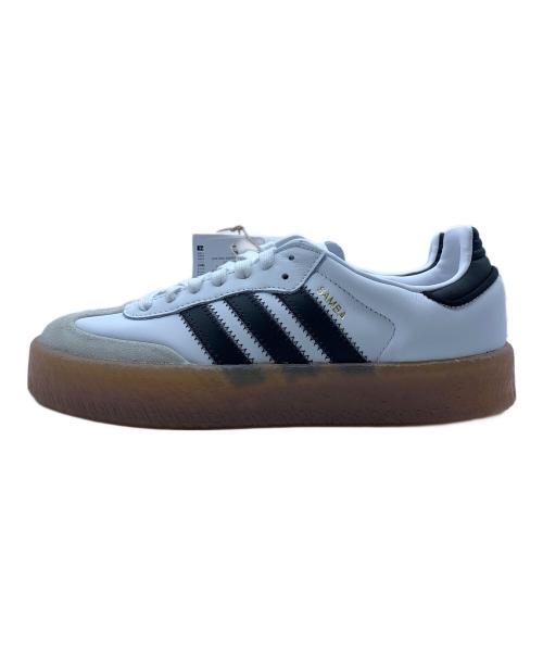 adidas（アディダス）adidas (アディダス) スニーカー ホワイト×ブラック サイズ:24.5 未使用品の古着・服飾アイテム