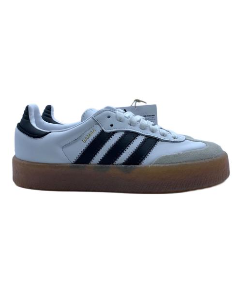 adidas（アディダス）adidas (アディダス) スニーカー ホワイト×ブラック サイズ:24.5 未使用品の古着・服飾アイテム