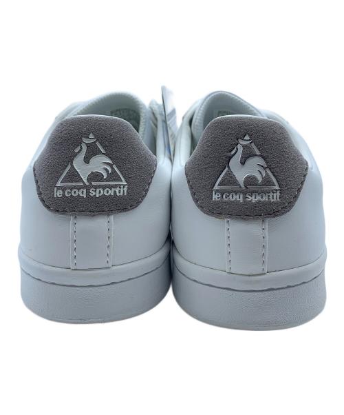 le coq sportif（ルコックスポルティフ）le coq sportif (ルコックスポルティフ) スニーカー ホワイト サイズ:24.5 未使用品の古着・服飾アイテム