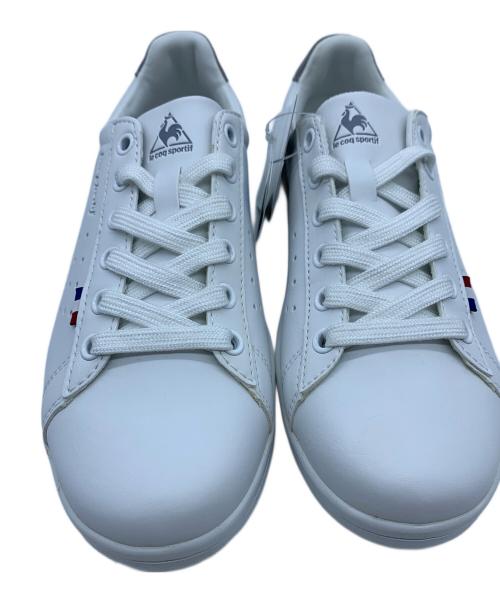 le coq sportif（ルコックスポルティフ）le coq sportif (ルコックスポルティフ) スニーカー ホワイト サイズ:24.5 未使用品の古着・服飾アイテム
