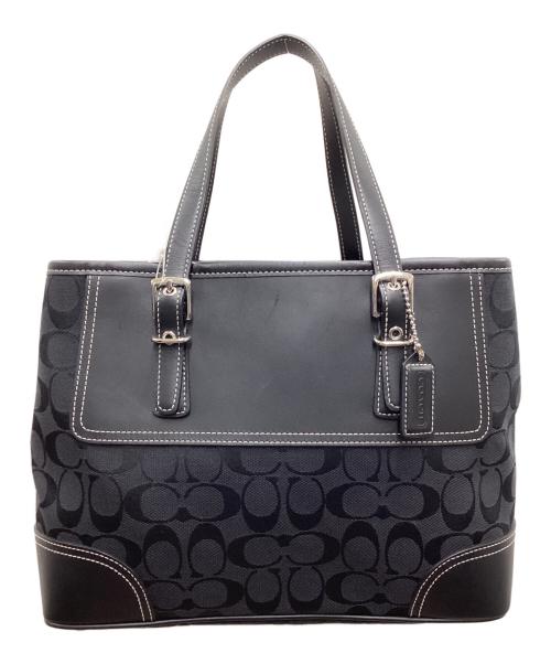 COACH（コーチ）COACH (コーチ) ハンドバッグ ブラックの古着・服飾アイテム