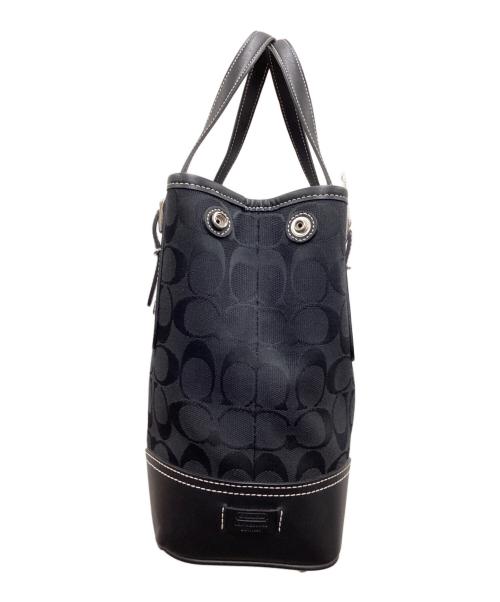 COACH（コーチ）COACH (コーチ) ハンドバッグ ブラックの古着・服飾アイテム