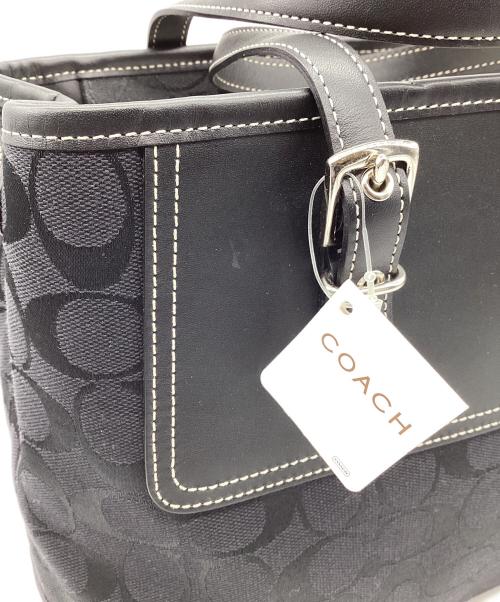 COACH（コーチ）COACH (コーチ) ハンドバッグ ブラックの古着・服飾アイテム