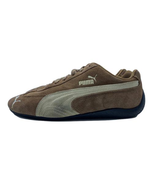 PUMA（プーマ）PUMA (プーマ) ローカットスニーカー ブラウン サイズ:26の古着・服飾アイテム