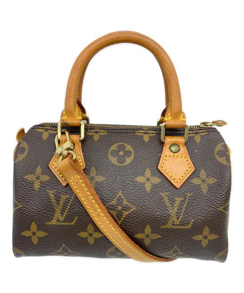 LOUIS VUITTON（ルイ ヴィトン）LOUIS VUITTON (ルイ ヴィトン) ハンドバッグ　ミニスピーディ ブラウンの古着・服飾アイテム