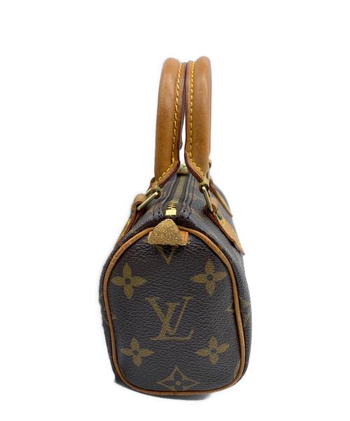 LOUIS VUITTON（ルイ ヴィトン）LOUIS VUITTON (ルイ ヴィトン) ハンドバッグ　ミニスピーディ ブラウンの古着・服飾アイテム
